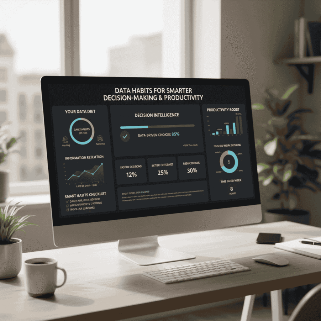 visual summary of data habits for smarter decision-making and productivity