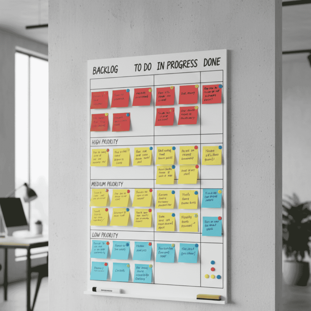 remote worker using data to prioritize high-impact tasks